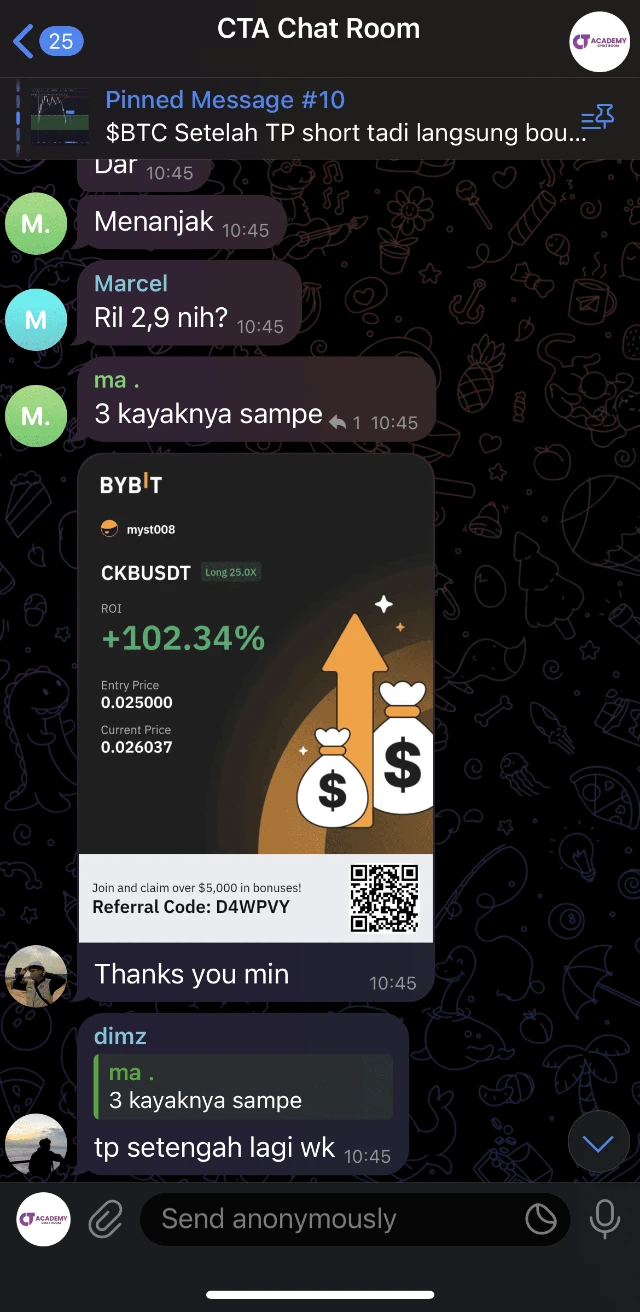 Komunitas crypto eksklusif Crypto Teknikal 4