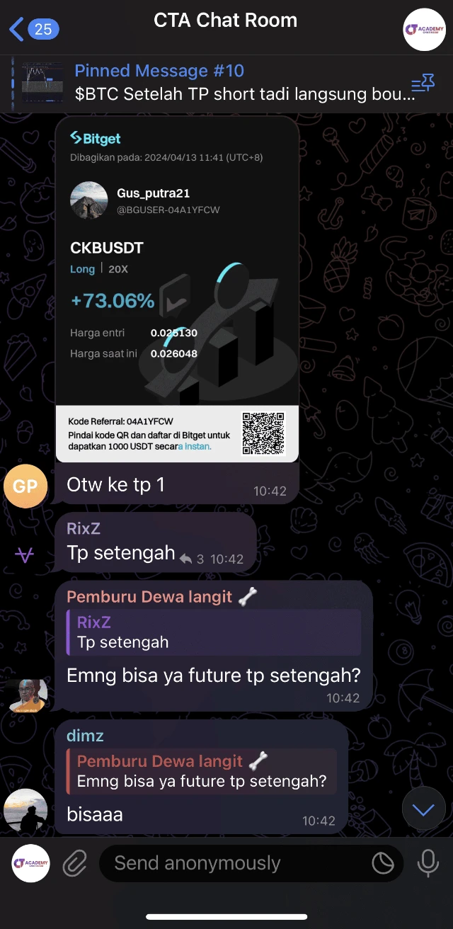Komunitas crypto eksklusif Crypto Teknikal 5