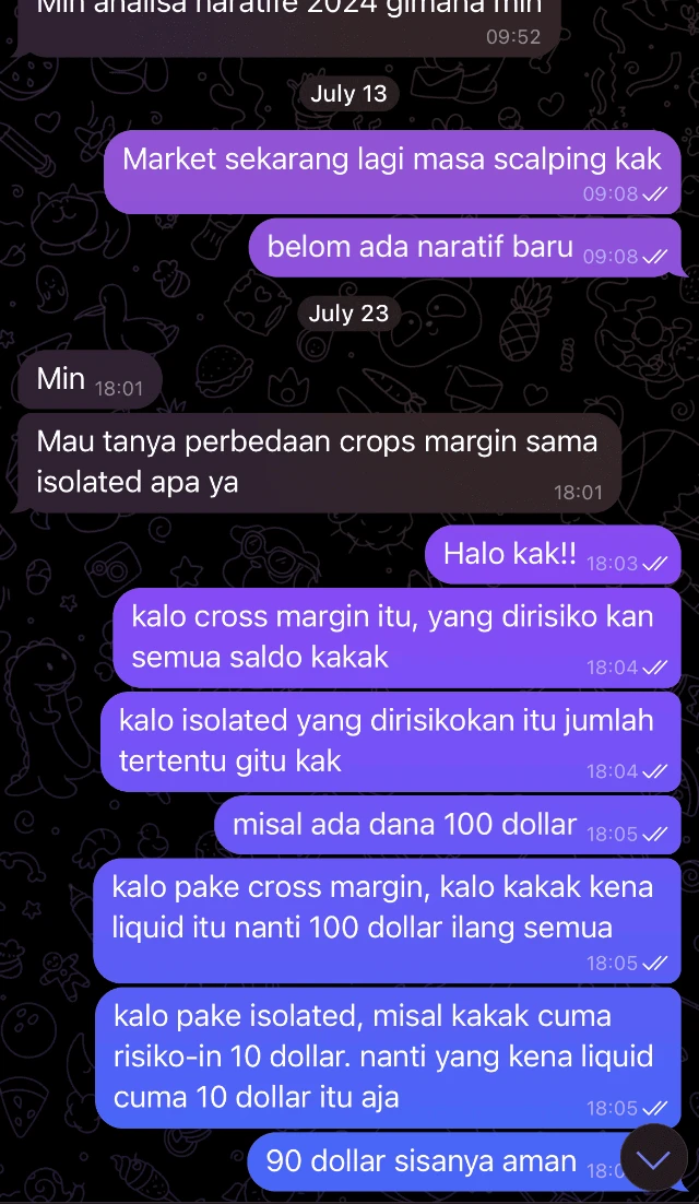 Private konsultasi 1-on-1 Crypto Teknikal 2